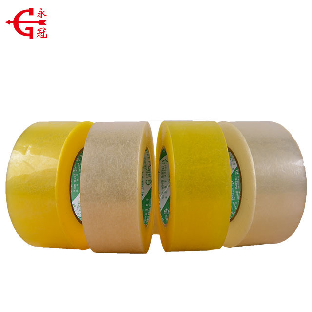 YG hot melt bopp strong clear adhesive packing tapes for box packaging sealing opp tape