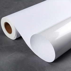 Outdoor PVC Eco Solvent Printing Glossy Matte White Self Adhesive Vinyl PVC Vinyl Roll