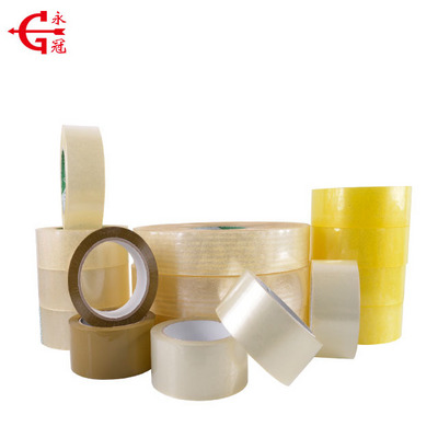 YG hot melt bopp strong clear adhesive packing tapes for box packaging sealing opp tape