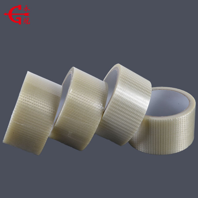 Supply different quality Cross weave fiberglass tape or Mono filament tape