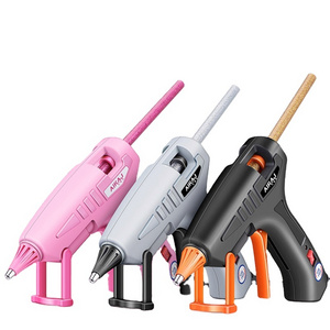 2021 New Design Pink/ Grey / Black Glue Gun For Diy Work cordless  hot melt glue sticks for guns price