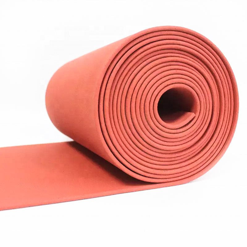 Factory wholesale high temperature resistance silicone foam sheet/roll