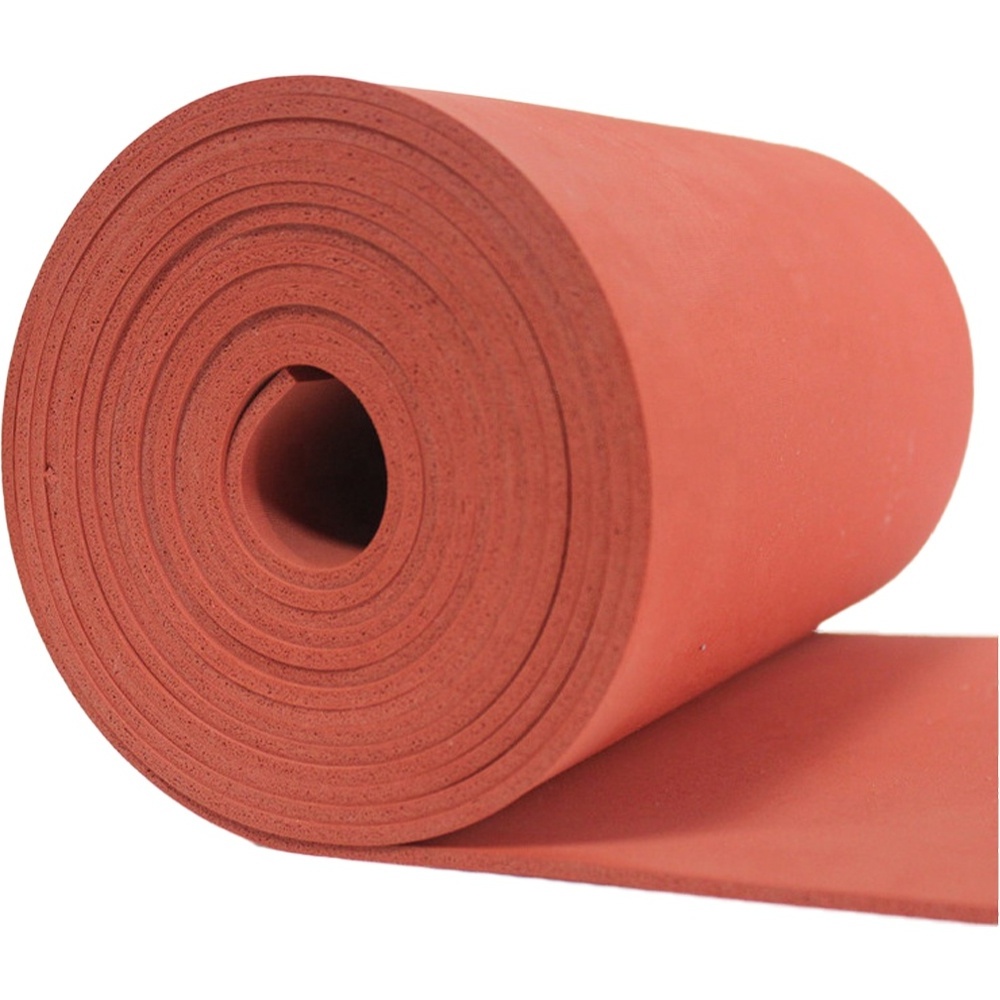 Factory wholesale high temperature resistance silicone foam sheet/roll