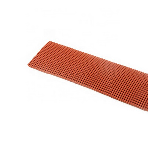 Heat resistance perforated silicone foam pad sheet