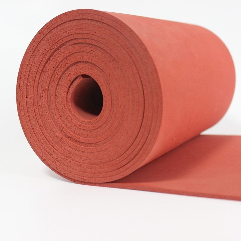 Closed cell high temperature resistance silicone foam rubber sheet