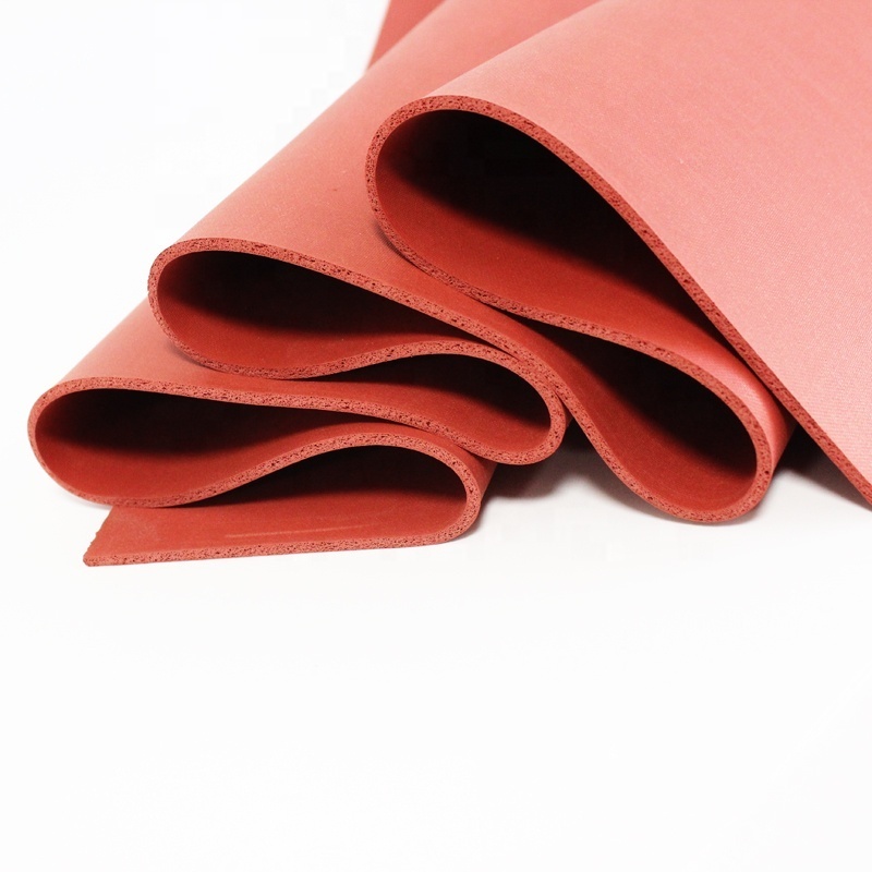 Closed cell high temperature resistance silicone foam rubber sheet