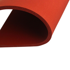 High temperature resistance silicone rubber 1-50mm thickness silicone rubber foam sheet for energy storage battery