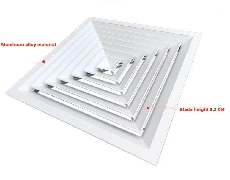 Factory wholesale price wall vent Customizable return air vent cover Durable WALL AIR VENT grill