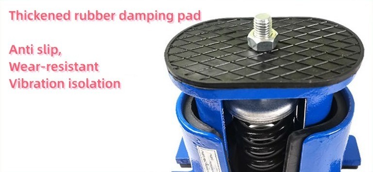 High strength iron spring anti vibration isolators for HVAC air conditioner unit generators pump vibrating isol mount