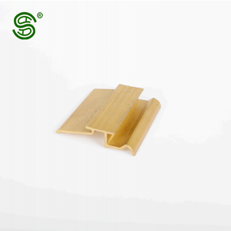 Stairs Parts Ceramic Tile Nosing Brass Non-slip Stair Nosing Step Anti-slip strip