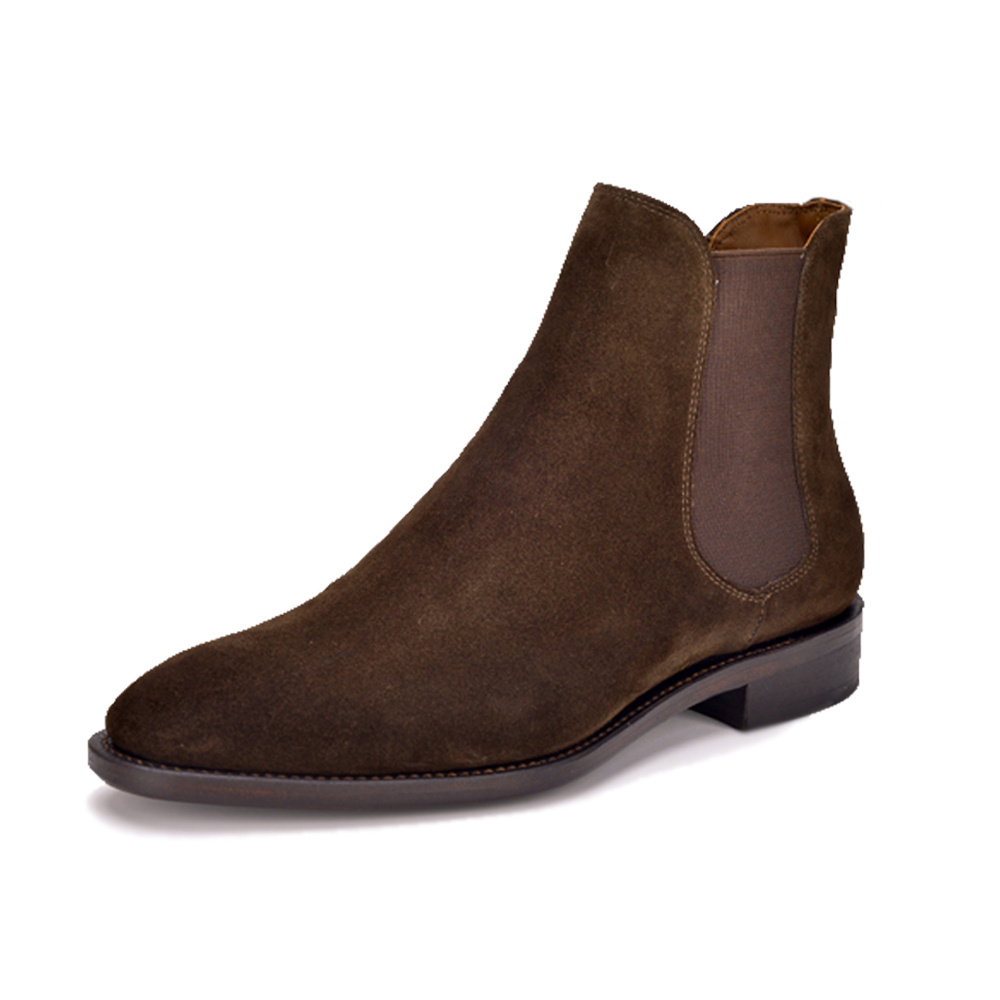 Winter Fashion trends Martin boots handmade custom suede leather Chelsea boots