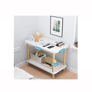 YIHE Bedroom household bedside table minimalist storage cabinet small movable coffee table