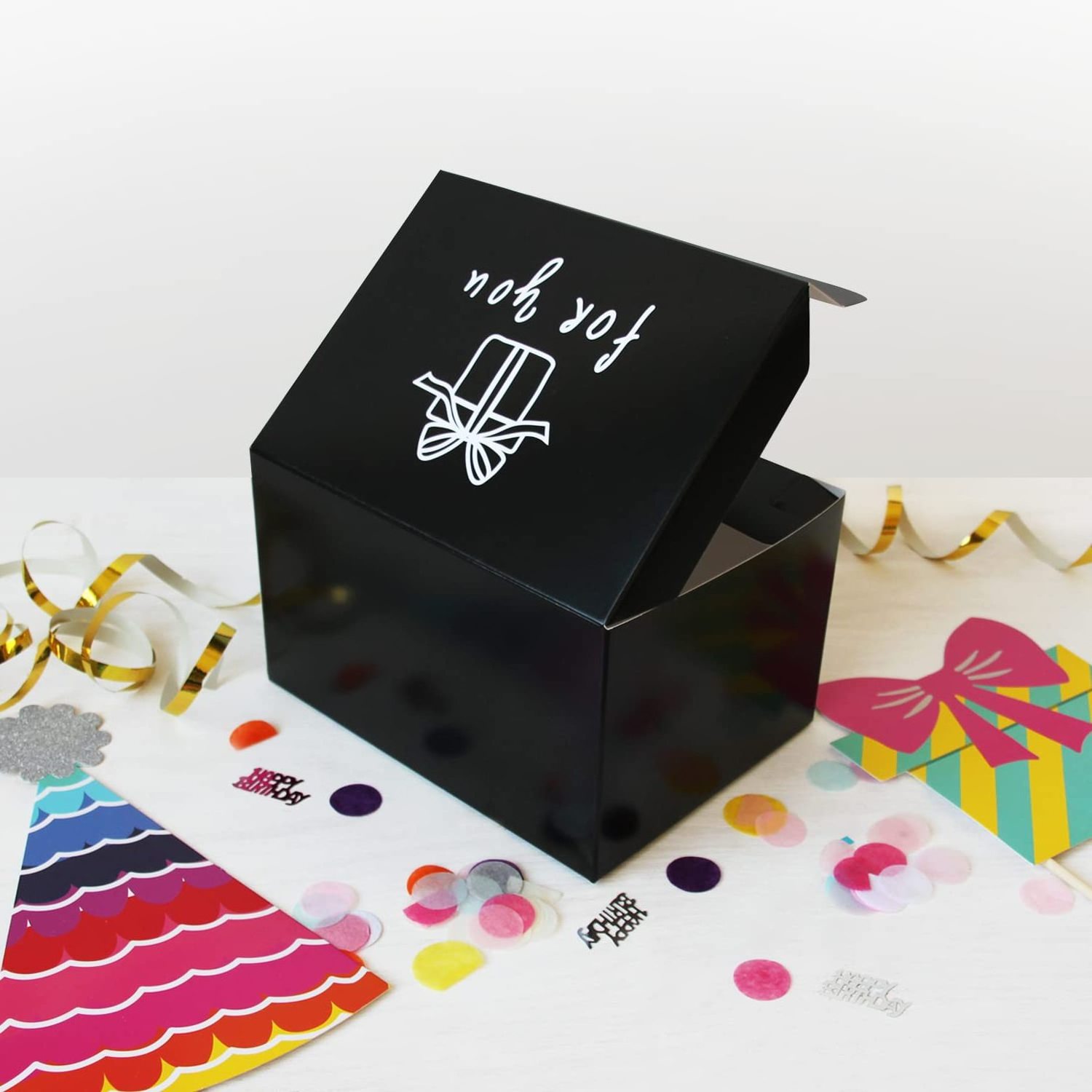 Explosion Surprise Box Gift Handmade Birthday Anniversary Wedding Diy Exploding Confetti Birthday Pop Up Paper Gift Box