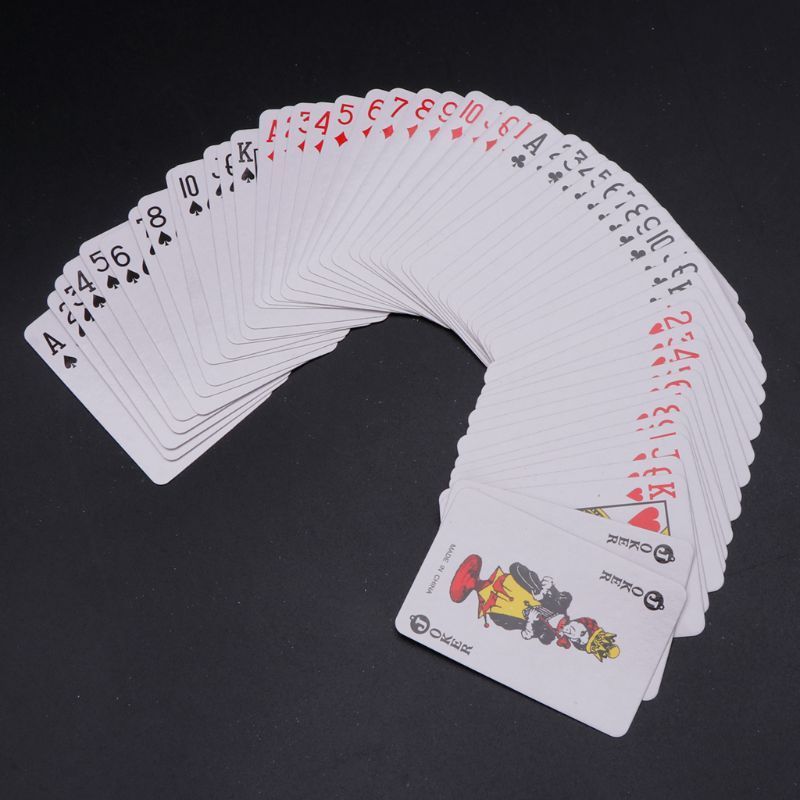 Customized Sublimation Top Quality Paper Playing Cards Custom Paper Poker Set Poker Cards