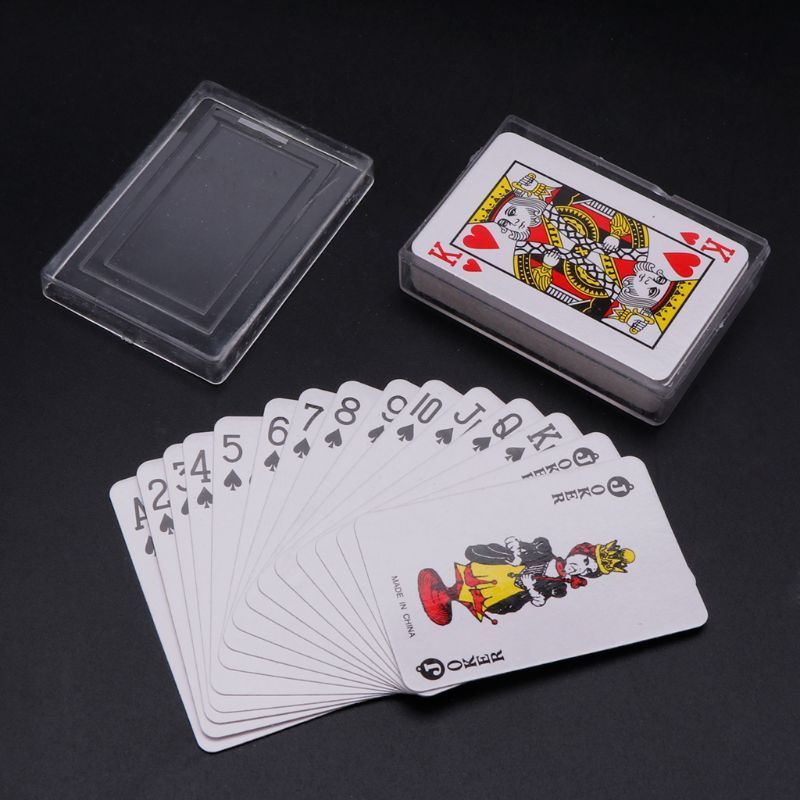 Customized Sublimation Top Quality Paper Playing Cards Custom Paper Poker Set Poker Cards