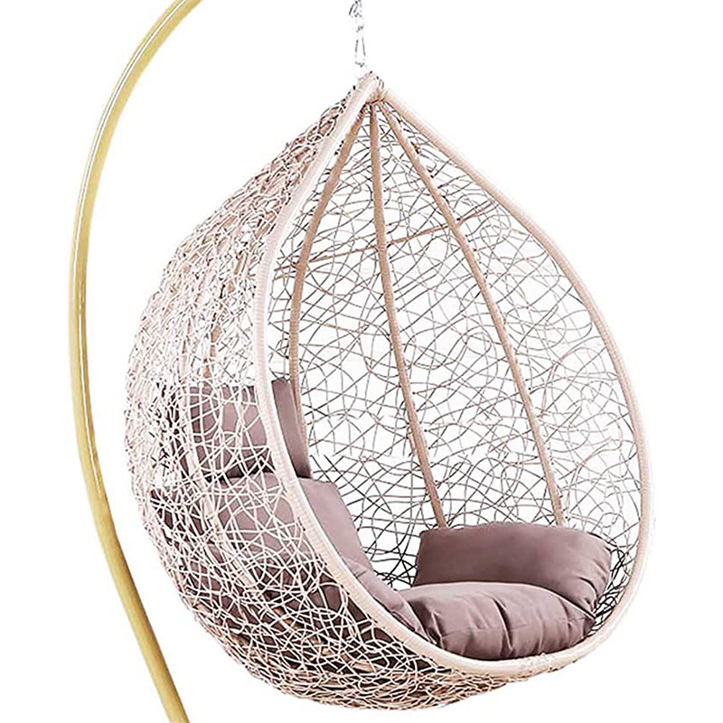 Modern Patio Swings Outdoor rattan swing egg chair garden furniture hanging single all color swing chair