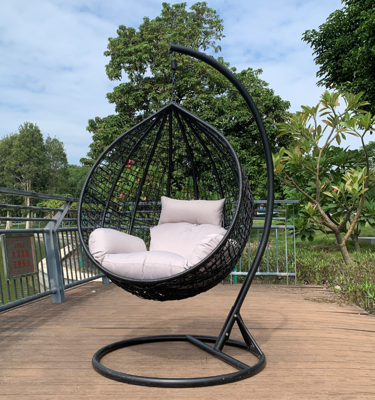 hammocks hanging swing chair Outdoor Patio Egg Swing Chair Original Design Patio Swings Hanging Chair