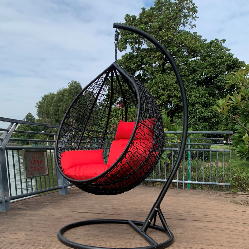 hammocks hanging swing chair Outdoor Patio Egg Swing Chair Original Design Patio Swings Hanging Chair