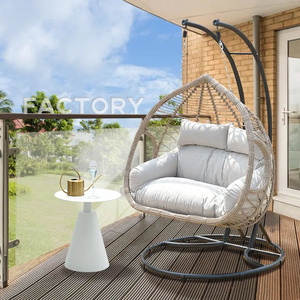 Hot Sale Outdoor Patio Furniture Hanging Egg Chair Swing Chair Hanging Egg Swing Chair