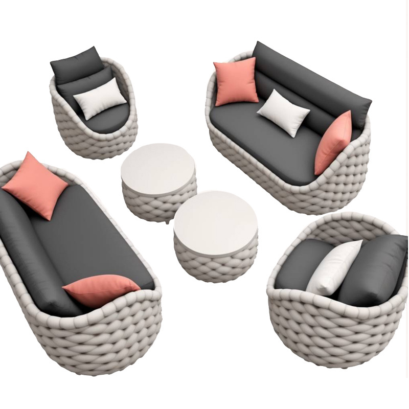 muebles de exterior para jardin Hot Sale Outdoor Garden Sofa Furniture Poland