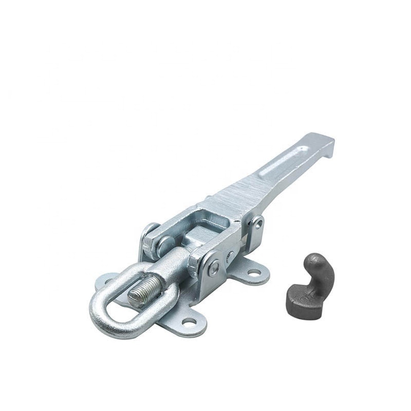 Steel Casting Drop Side Fastener Tailgate Sideboard Latch Lock Over Center Latch For Trailer