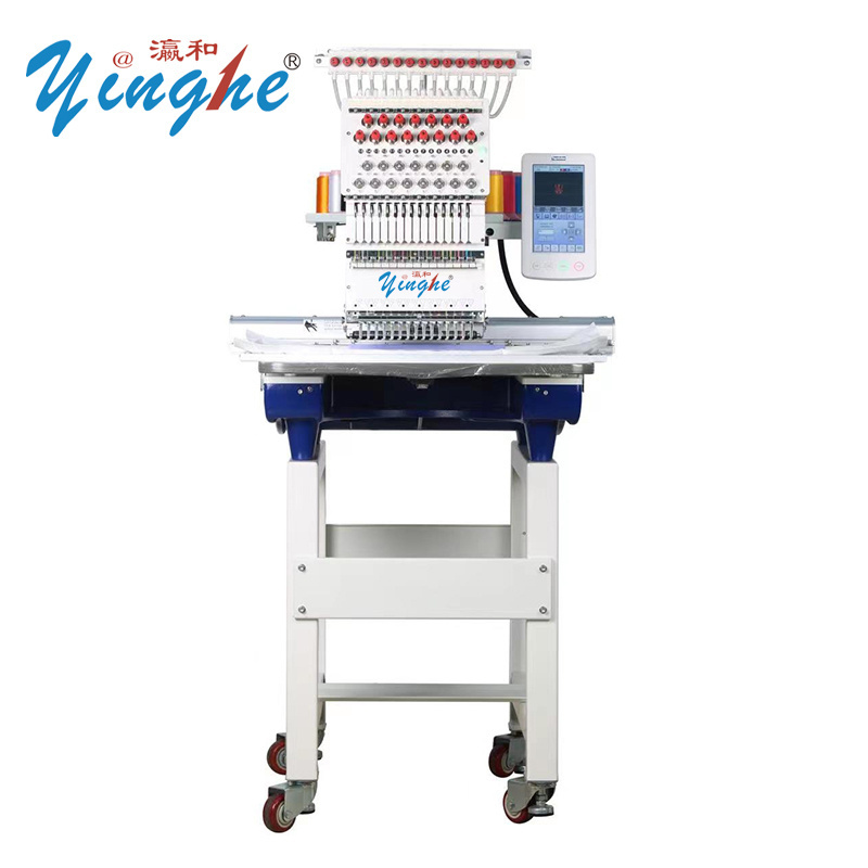 Yinghe Computerized Machine Single Head 9/12/15 Needles Embroidery Machine