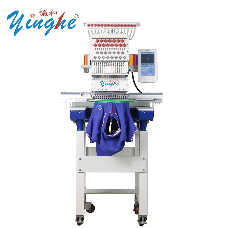 Yinghe Computerized Machine Single Head 9/12/15 Needles Embroidery Machine