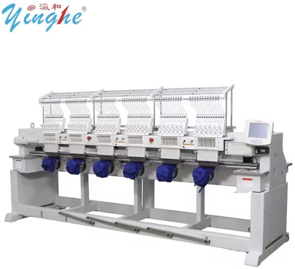 Yinghe High Quality Four Head 9/12 Needles Embroidery Machine