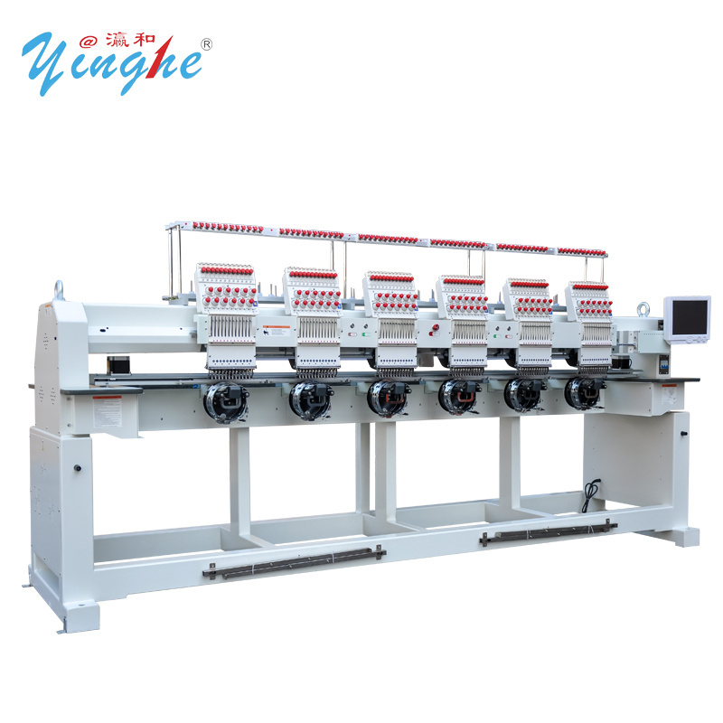 Yinghe High Quality Four Head 9/12 Needles Embroidery Machine