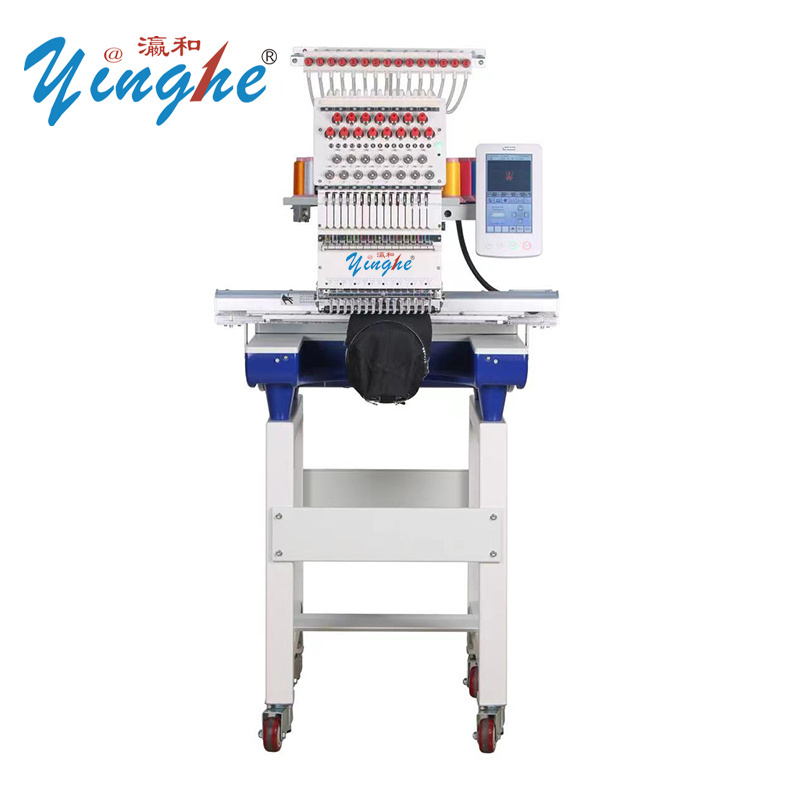 Yinghe Computerized Machine Single Head 9/12/15 Needles Embroidery Machine