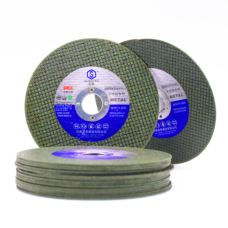 China Manufacturer 107*1*16 T41 Super Thin Cutting Disc for Cutting Metal/Stainless Steel and so on