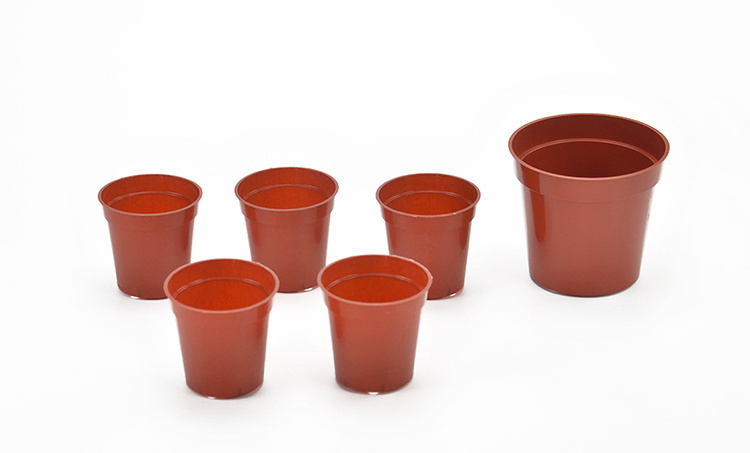 Plastic Plant Pots small size soft Plastic flower pot for plants nursery