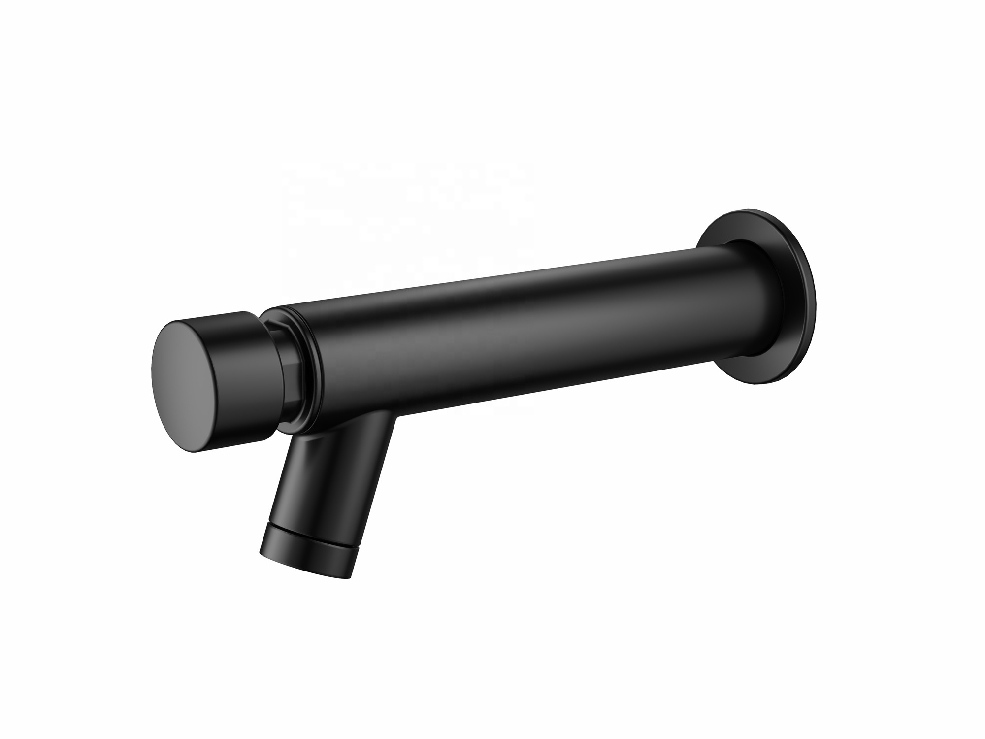 HOT  water saving  wall mounted bathroom use self closing push button basin pillar time delay tap faucet