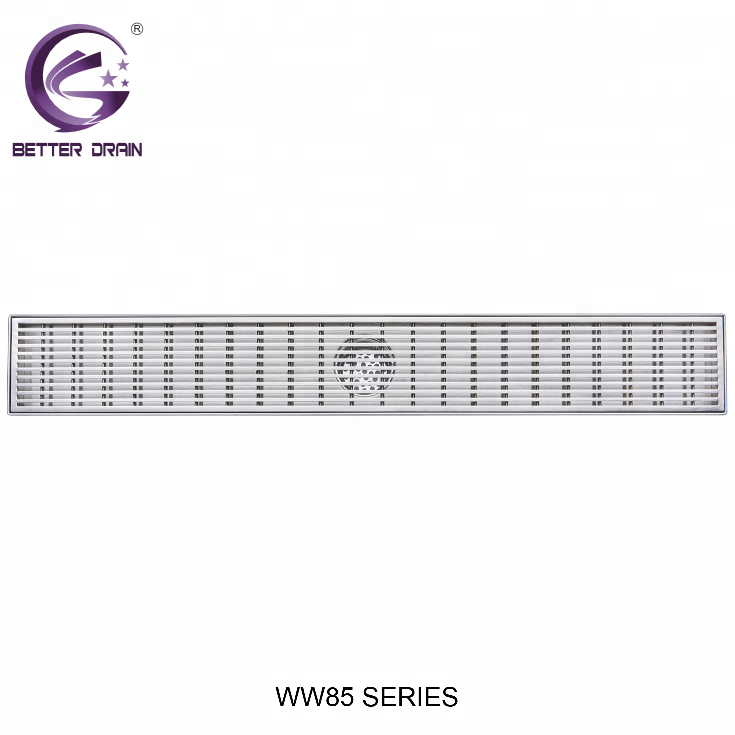 watermark SS304 SS316 drain grating cover stainless steel  floor drain shower trench drain grate