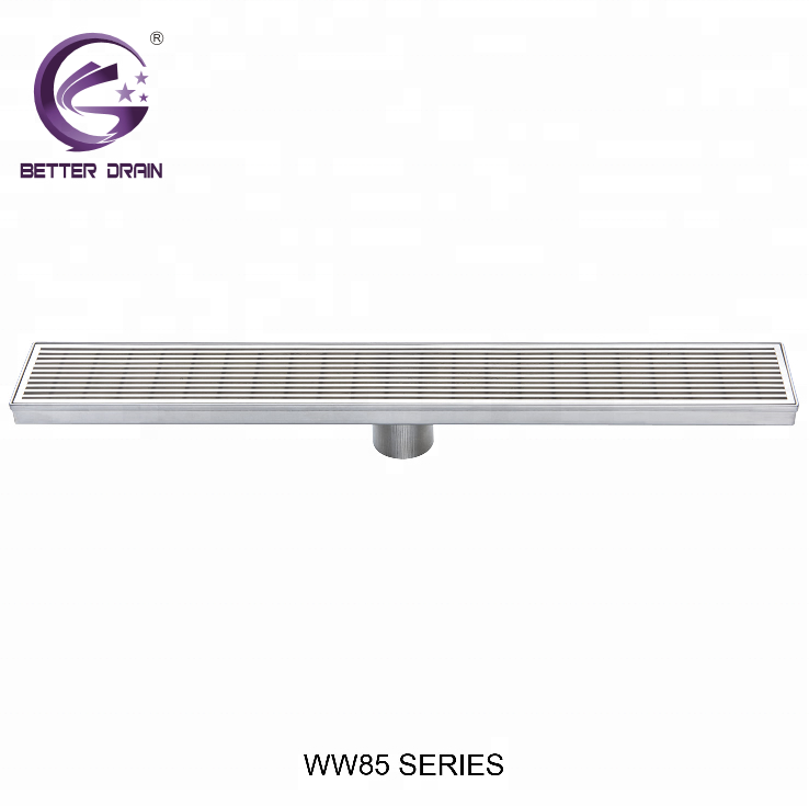 watermark SS304 SS316 drain grating cover stainless steel  floor drain shower trench drain grate