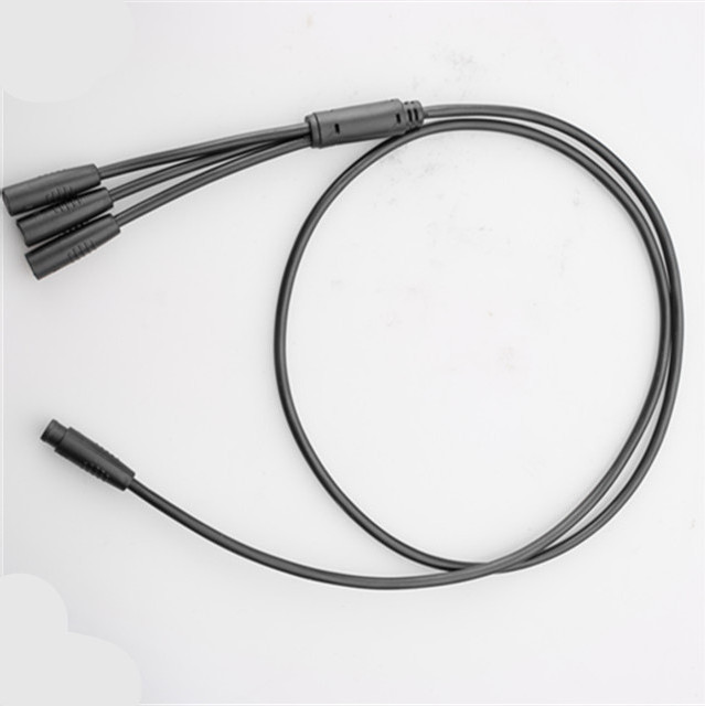 1to3 waterproof connector cable harness for electric bike e-bike e scooter