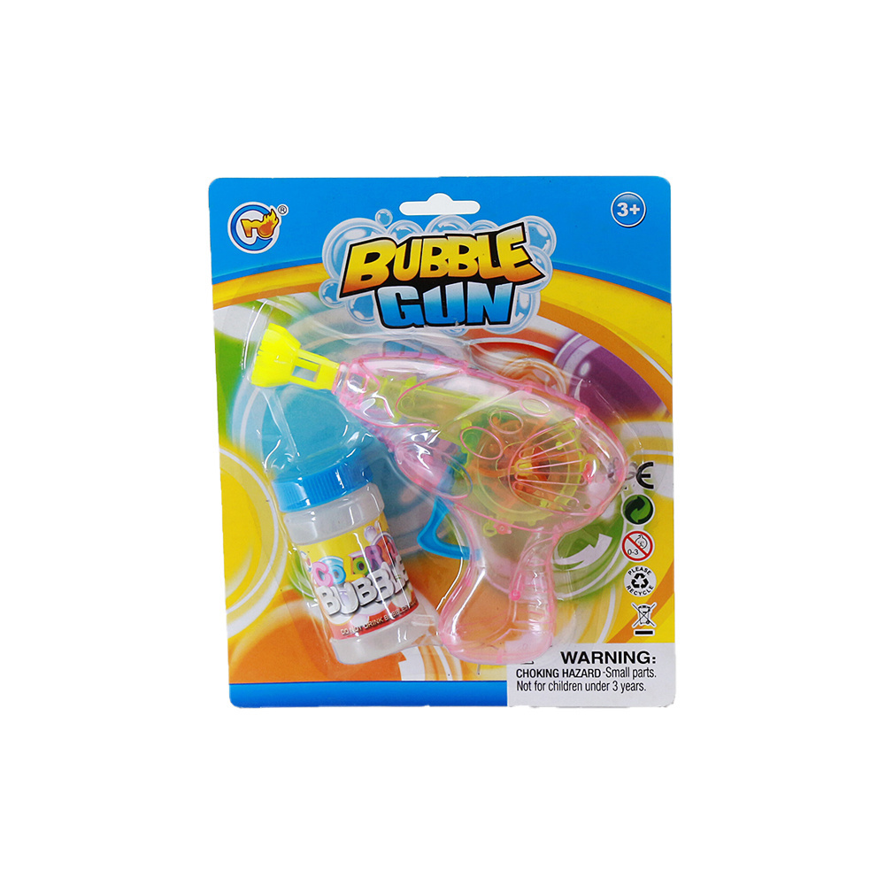 Bubble Gun Summer Outdoor Kids Bubble Gun Without Battery Romantic Toy for Children Bulk Transparent Wedding Bubble Gun