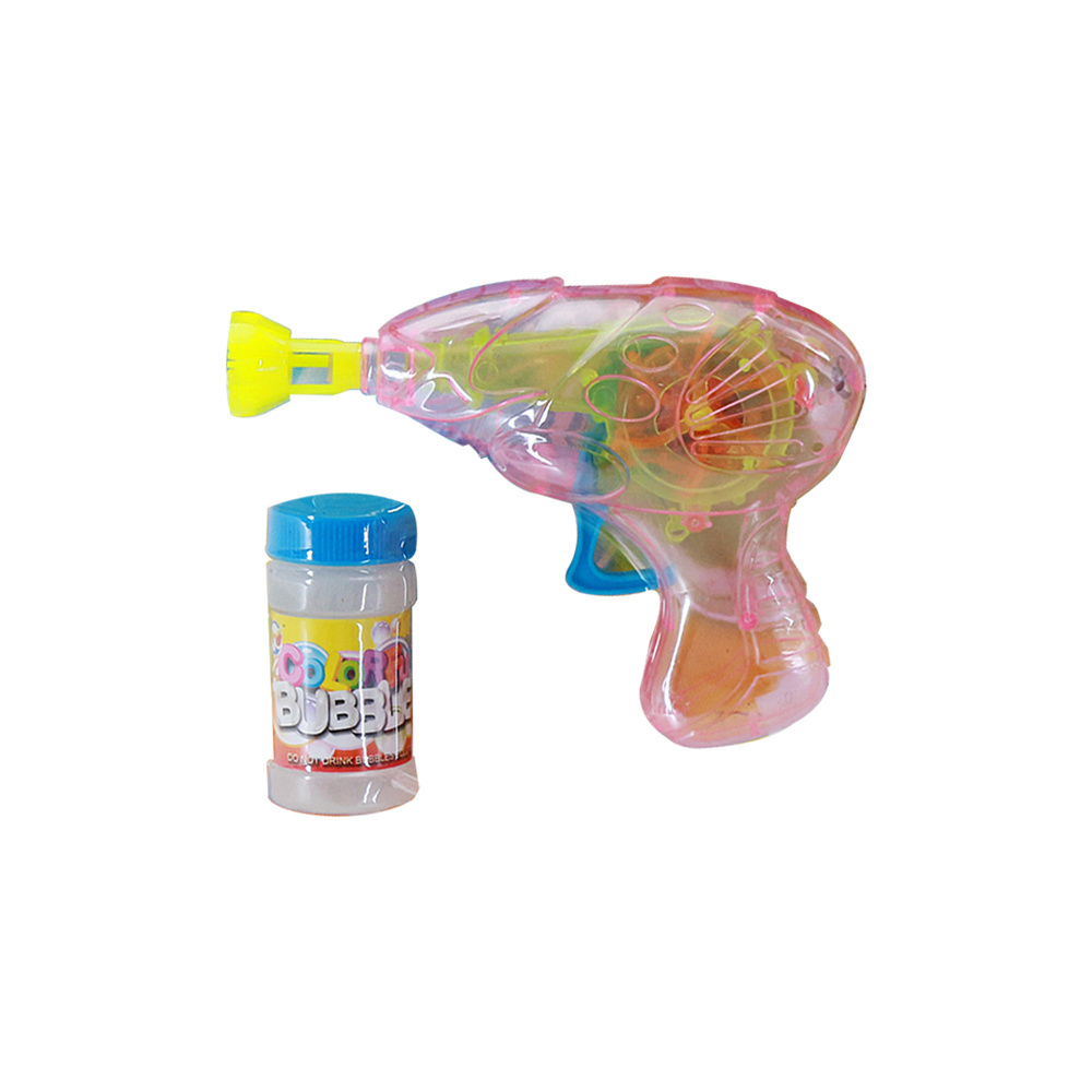 Bubble Gun Summer Outdoor Kids Bubble Gun Without Battery Romantic Toy for Children Bulk Transparent Wedding Bubble Gun