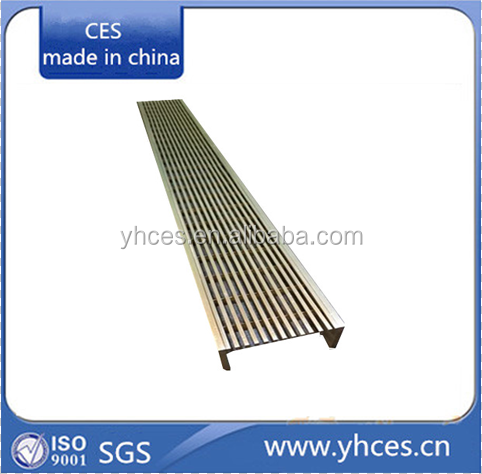 stainless steel wedge wire grate/linear floor drain/shower drain