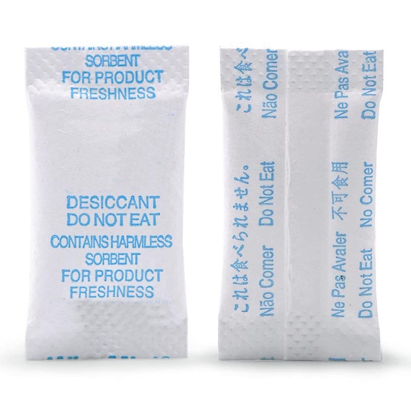 silica gel packets food grade  storage canister bead bag 0.5g 1g 2g 5g 200g box pack silica gel desiccant For Food