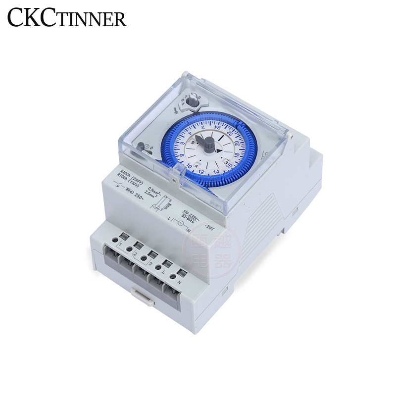 Low Price SUL181d 24 Hours Mechanical Timer Quartz-controlled Stepper Motor Ac230v 16(4)a Time Switch Relay