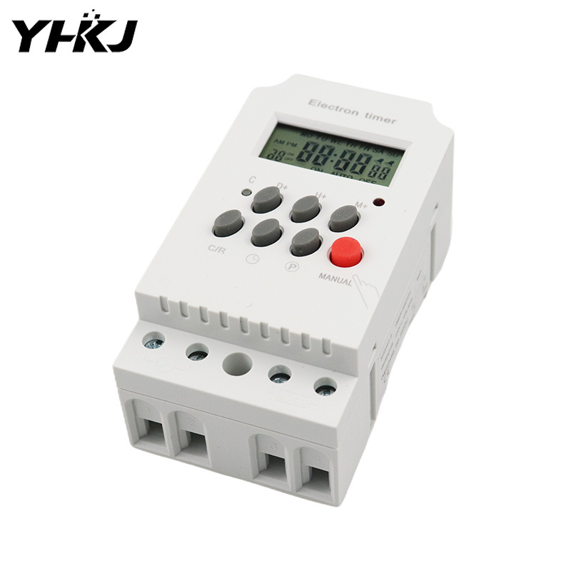 KG316T time switch AC220v timer LCD Digital Programmable Electronic Timer Switch Digital Timer Controller