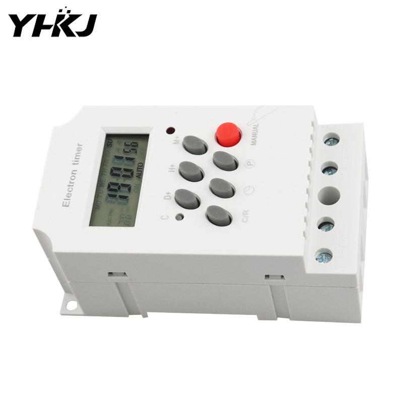 KG316T time switch AC220v timer LCD Digital Programmable Electronic Timer Switch Digital Timer Controller