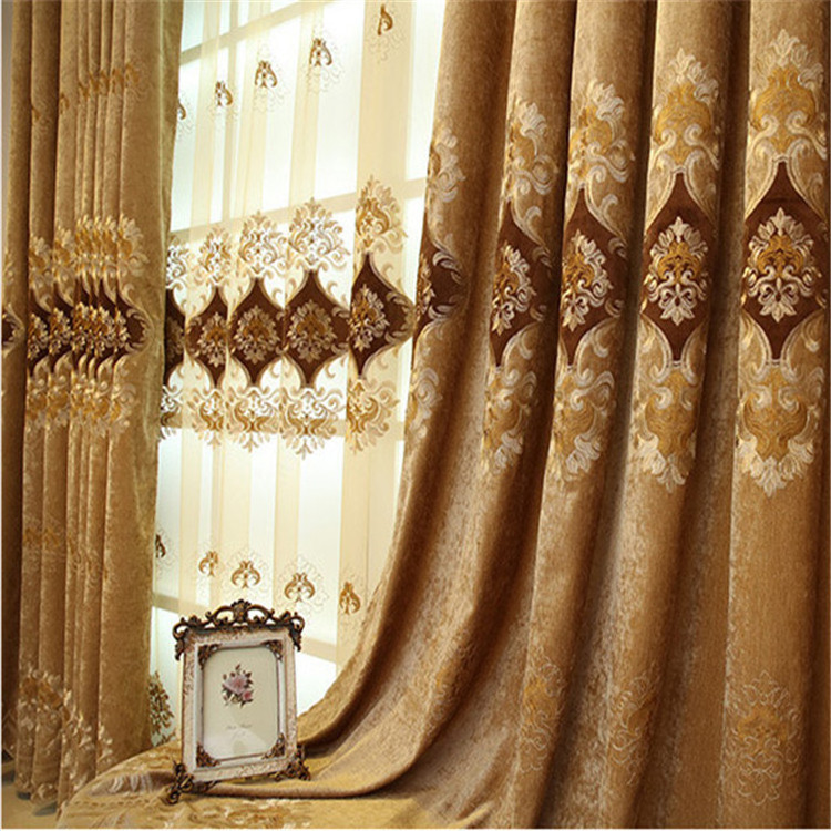 Living room partition curtain Turkish sheer curtain style