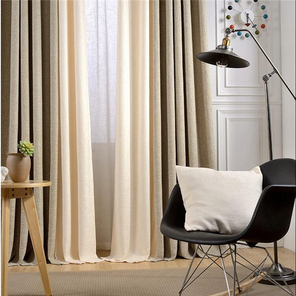 Wholesale High Quality 100% Polyester Blackout Curtains for Bedroom Living Room