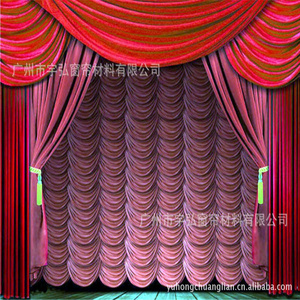 hot selling wholesale motorized custom stage curtain used stage curtain