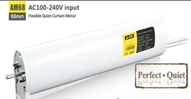 DOOYA110V- 240V square motor for motorized fabric curtain