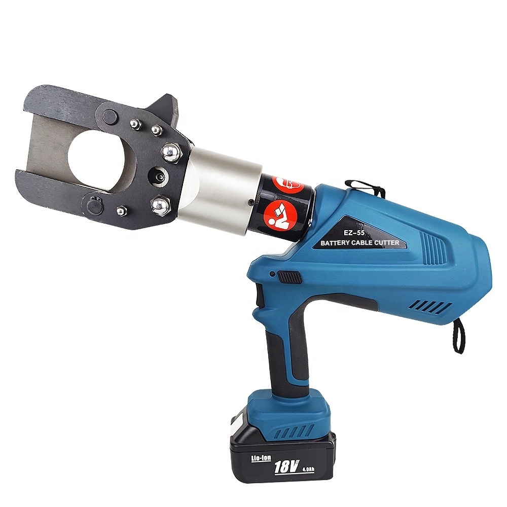 EZ-55  battery powered hydraulic CU/AL cable cutter