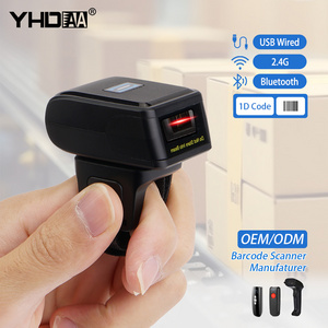 Wearable and Portable Fast Scan Speed Finger Ring Bluetooth Barcode Scanner Support finger reader Mobile Scanner