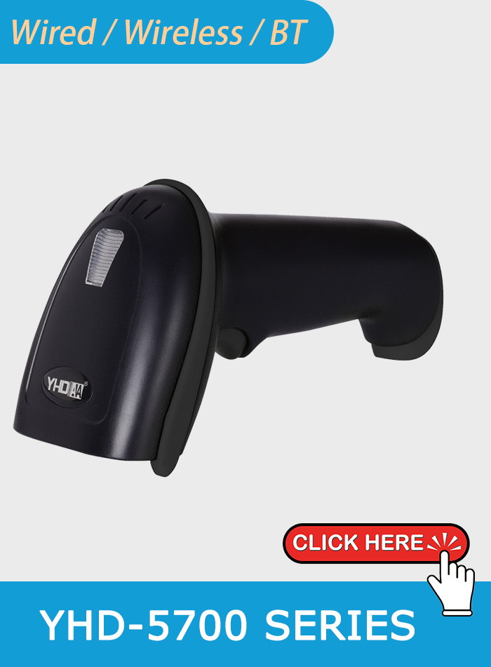 2D Bluetooth Barcode Scanner Compatible Android/IOS/Windows/Mac Bluetooth Barcode Reader